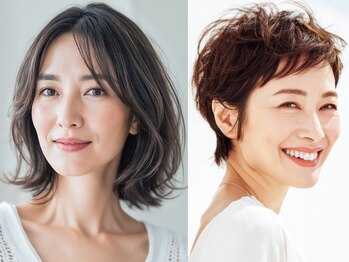 ロアールアオイ(LOAOL AOI)の写真/30代以上の女性利用者多数!再現性の高い大人のイメージチェンジや白髪染め、髪質改善にも定評があります◎