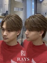 曲がる縮毛矯正専門店 バイ レイズ 名駅(曲がる縮毛矯正専門店 by RAYS)&nbsp;リバースセンターパートフェザーショートフェザーパーマ h