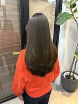 ヌープヘアーアイス(NUUP.hair ici)&nbsp;◎大人上品オリーブグレー髪質改善カラー×小顔レイヤーカット