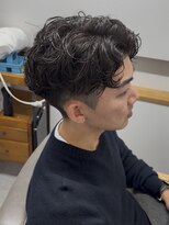 アウラヘアーサロン(aura hair salon)&nbsp;オールバックパーマ