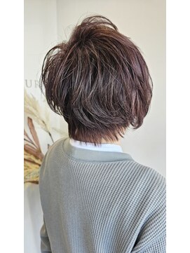 モカベリージュ×ショートヘア