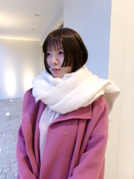 チクロヘアー(Ticro hair) ＠nkkn15 olive brown