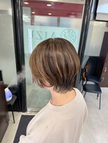 アイズ 本厚木(AIZU) 白髪ぼかしカラー ベージュ