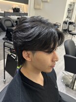 ビカムメンズヘアー 栄店(become men's hair)&nbsp;毛流れウルフフェザーパーマ