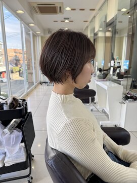 ハピネス 西大寺店(Happiness) 【20代・30代奈良】まとまり艶ショートボブ/髪質改善／うるは