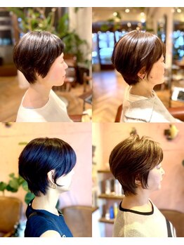 ザジ(ZAZIE)の写真/ふと鏡を見るのが楽しみになる大人ショート。上品さと軽やかさが自然と手に入る、似合わせカット。