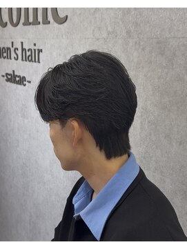 ビカムメンズヘアー 栄店(become men's hair) 毛流れセンターパート/韓国ヘア/栄