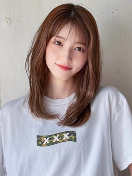 NYLON. 門田店【ナイロン】【8月1日オープン（予定）】 《NYLON.》ベージュカラー×ラフ巻