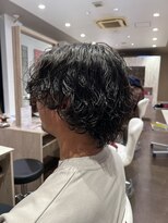 アース 会津若松店(HAIR&MAKE EARTH) 大人の色気を引き出す波巻きパーマ