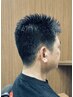 【シンプルコース】メンズカット+シェービング+シャンプー