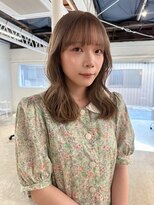 パーク(PARK)&nbsp;ミルクティーベージュ ホワイトベージュ ブロンドカラー