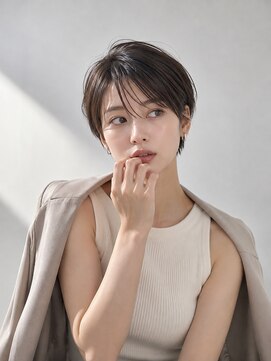 ワゴンバイアフロート(Wagon by afloat) 上品な耳掛けショート小顔流し前髪あり20代30代40代髪質改善池袋