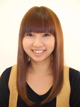 ラスター(LUSTER) グロス縮毛矯正+リタッチカラー