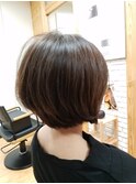 前下がりグラデーションボブ