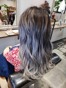 オフ(OFF) ホワイトグラデーションカラー