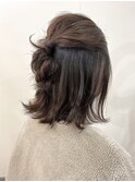 ヘアセット＿ハイライト＿グラデーションカラー