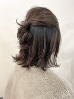 イノセントヘア(innocent.hair)&nbsp;ヘアセット＿ハイライト＿グラデーションカラー