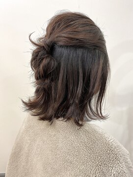 イノセントヘア(innocent.hair) ヘアセット＿ハイライト＿グラデーションカラー