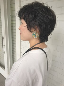フロート 小阪店(float) マニッシュショート_クールショート,ピンクグレージュ,ボブルフ