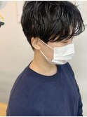 【cuzKLUB】カジュアルショート×ニュアンスパーマ【池袋】