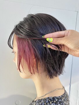 カリーナコークス 原宿 渋谷(Carina COKETH) インナーカラー/イヤリングカラー/ダブルカラー/ウルフカット