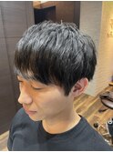 マッシュを残したナチュラルショート