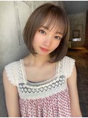 前髪カット 酸性ストレート 髪質改善 カット 艶髪 1171