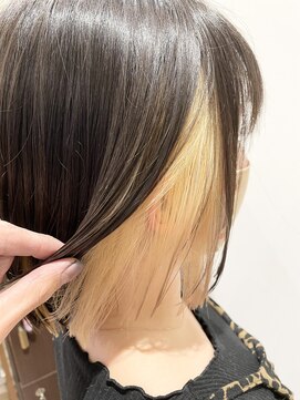 ヴィフ ヘアー(vif hair) 抜きっぱなし風インナーカラー