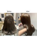 カミケンガレリア(kamiken. galleria)&nbsp;サラサラ美髪ナチュラル縮毛矯正ロング【カミケンガレリア】