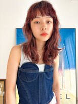 フェリア 緑地公園(FERIA)&nbsp;アプリコットカラー×ウェーブロブ