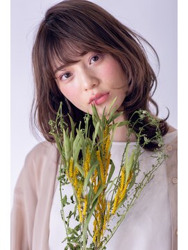 スノードロップ 高円寺店(Snowdrop) ウルフ/マチルダボブ/ピンクベージュ/インナーグレージュ/高円寺