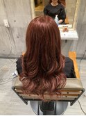動きのあるロングスタイル☆
