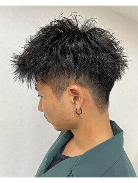 エイル リュクス(Aujua Eir LUXE) 【メンズ】【ツイストスパイラル】【波巻きパーマ】