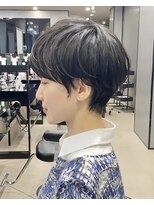 ハルキ ミナト ジャパン オオサカ(HARUKI MINATO japan OSAKA)&nbsp;40代50代60代白髪マッシュショートボブ大人美人くびれ髪質改善