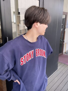 シオ ヘアー デザイン(Sio. hair design) ミルクティグレージュ（ブリーチ１回）