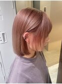 くすみピンクベージュ