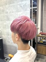 キャラ シャローネ 池袋(Chara Chalone)&nbsp;マッシュ/ツーブロック/ハイトーン/ピンク【池袋/本松】