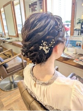 ファーレ fare 結婚式お呼ばれヘアセット