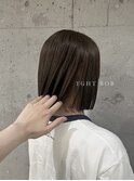切りっぱなしボブ