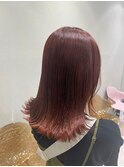 酸性ストレート/トリートメント/髪質改善カラー/韓国風ヘア