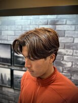 プラウド(PROUD)&nbsp;センターパート/毛流れ/ニュアンスパーマビジネス/田町/芝浦