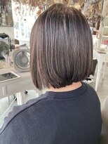 シェリ ヘアーアンドメイク(Cherie hair&make) 酸性ストレートで収まりの良いボブスタイルに