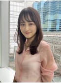 30代40代◎大人のレイヤーくびれロングとシースルーバング★