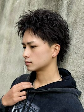 ロンド アンブル 四条烏丸(Lond ambre) 萱原大幹　スパイキーショート/短髪/メンズカット