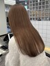 カット+ブリーチなしダブルカラー￥15000#レイヤーカット#ヘアカラー#渋谷