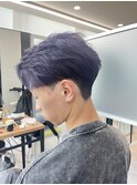 ブリーチオンカラー×ショートマッシュ