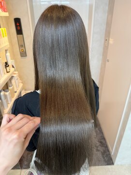 キイ ギンザ(k.e.y GINZA) 酸性ストレート/オリーブベージュ/オリーブグレー