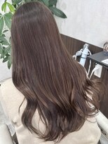 ベルヘアーデザイン 堺東(Belle hair Design)&nbsp;韓国風レイヤーカットオリーブグレージュイルミナカラー20代30代