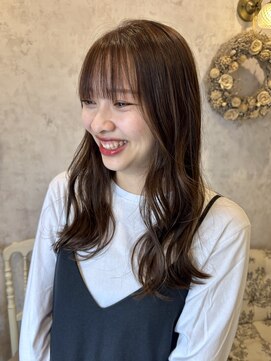 ディーヴァヘアーエズ(DIVA hair Eze) 【haruna】マロンブラウン/マロンベージュ/セミロング