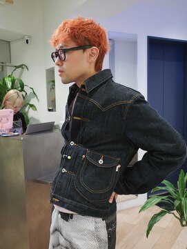 カシェル トウキョウ(Cashel Tokyo) メンズハイトーン オレンジ アプリコット デンジ ポチタ